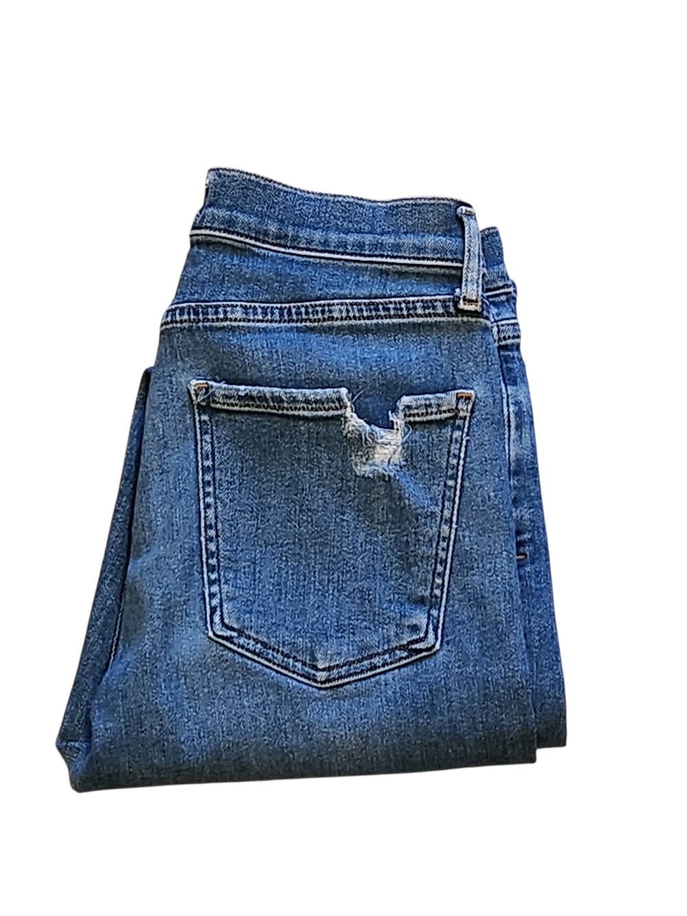 Agolde Sophie Midrise Skinny Sz 28 Tame Wash A123C-1156 Stretch Denim Jeans GUC